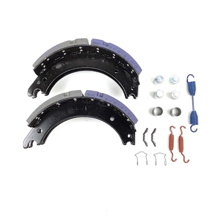 Marathon Brake Shoe Kit - Two Lined Brake Shoes With Hardware, New, Armada, Ar23P, 23000 Gawr 4707QPKVT
